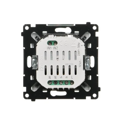 Simon 55 WMDS-004xL1-143 Ściemniacz do LED ściemnialnych, klawiszowy, 15-200 W, 230 V (moduł); Aluminium mat