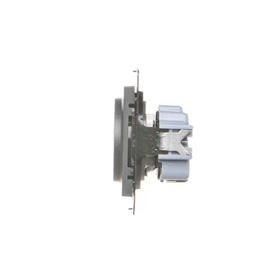 Simon 55 WMDW-001111-116 Ungeerdete Steckdose mit Verschlüssen (Modul) 16 A, 250 V~, Schnellverbinder; Mattgraphit