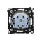 Simon 55 WMDW-001111-143 Presa senza messa a terra con otturatori (modulo) 16 A, 250 V~, connettori rapidi; Alluminio opaco