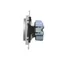 Simon 55 WMDW-001111-143 Presa senza messa a terra con otturatori (modulo) 16 A, 250 V~, connettori rapidi; Alluminio opaco