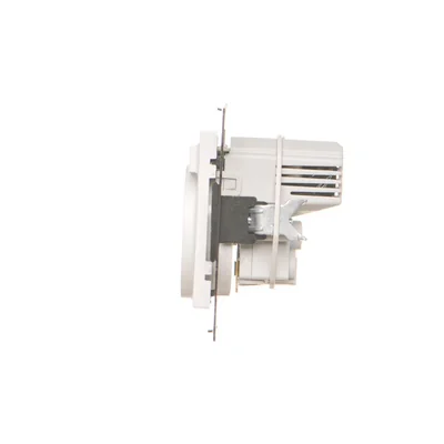 Simon 55 WMDW-001112-111 Socket with integrated charger 2xUSB A (module), 2.1 A, 5 V DC, 230 V; Matte white Withdrawn from the offer - while stocks last