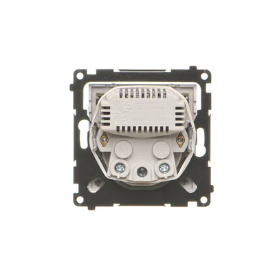Simon 55 WMDW-001112-144 Enchufe con cargador integrado 2xUSB A (módulo), 2,1 A, 5 V CC, 230 V; Champán mate. Retirado de la oferta - hasta agotar existencias.