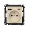 Simon 55 WMDW-001114-144 Socket with integrated USB C+A charger (module), 2.1 A, 5 V DC, 230 V; Champagne matt