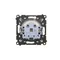 Simon 55 WMDW-0011S2-114 Single socket outlet with earthing and shutters (module) 16 A, 250 V~, quick connectors; Matte light gray