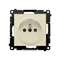 Simon 55 WMDW-0011S2-144 Single socket with grounding and shutters (module) 16 A, 250 V~, quick connectors; Champagne matt