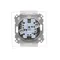 Simon 55 WMDW-00200O-111 Enchufe doble para versión IP44 con junta (módulo) 16 A, 250 V~, conectores rápidos. Tapa del color de la cubierta; blanco mate.