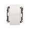 Simon 55 WMDW-00200O-114 Enchufe doble para versión IP44 con junta (módulo) 16 A, 250 V~, conectores rápidos. Tapa del color de la cubierta; Gris claro mate.