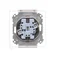 Simon 55 WMDW-00200O-116A Double socket for IP44 version with seal (module) 16 A, 250 V~, quick connectors. Transparent flap; Matte graphite