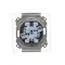 Simon 55 WMDW-00200O-149 Double socket for IP44 version with seal (module) 16 A, 250 V~, quick connectors. Flap in the color of the cover; Matte black