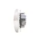 Simon 55 WMDW-00210N-111 Double prise de courant avec mise à la terre et obturateurs (module) 16 A, 250 V~, connecteurs rapides ; blanc mat