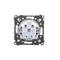 Simon 55 WMDW-021111-111 Enchufe Schuko con obturadores (módulo) 16 A, 250 V~, conectores rápidos; Blanco mate