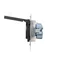 Simon 55 WMDW-321102-149 Schuko socket for IP44 version with shutters with frame seal (module) 16 A, 250 V~, quick connectors. Flap in the color of the cover; Matte black