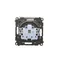 Simon 55 WMDW-50122x-149 Plug socket for IP44 version without seal (module) 16 A, 250 V~, quick connectors. Flap in the color of the cover; Matte black
