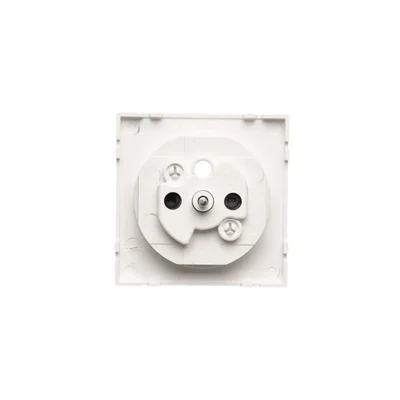 Simon 55 WMDW-P01111-111 Coperchio per presa singola per: SGZ1CM, SGZ1M; Bianco opaco