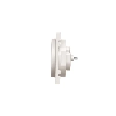 Simon 55 WMDW-P01111-111 Einzelsteckdosenabdeckung für: SGZ1CM, SGZ1M; Mattweiß