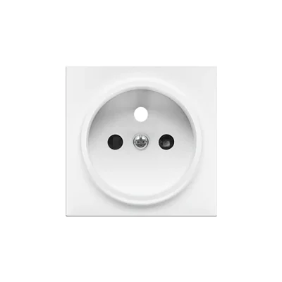 Simon 55 WMDW-P01111-111 Single socket cover for: SGZ1CM, SGZ1M; Matte white