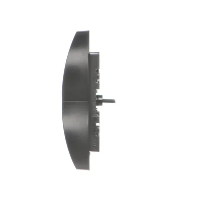 Simon 55 WMDW-P01311-149 Copripresa doppio per: SGZ2CM; Nero opaco