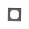 Simon 55 WMDZ-01101x-0116 Cadre à une seule ligne ; Graphite mat