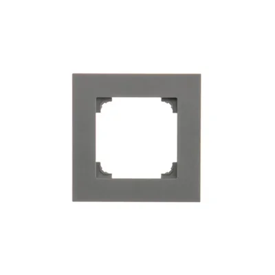 Simon 55 WMDZ-01101x-0116 Single LINE Frame; Matte Graphite