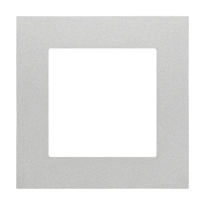 Simon 55 WMDZ-01101x-0143 1-gang frame LINE; Matt aluminum