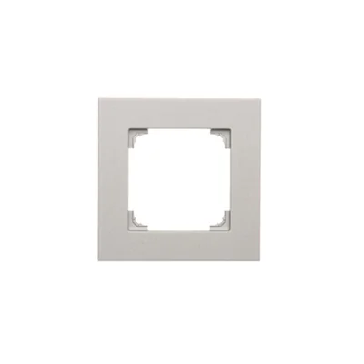 Simon 55 WMDZ-01101x-0143 Cadre 1 poste LINE ; Aluminium mat
