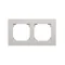 Simon 55 WMDZ-01102x-0143, marco plegable LINE; aluminio mate.