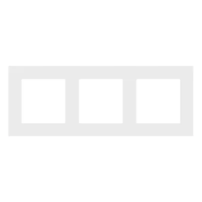 Simon 55 WMDZ-01103x-0114 LINE Cornice a 3 ante; Grigio chiaro opaco