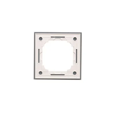 Simon 55 WMDZ-0110xZ-171 Ramka 1-krotna Nature; Szkło mrożone kremowe