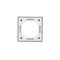 Simon 55 WMDZ-0110xZ-171 Single Nature Frame; Cream Frosted Glass