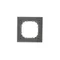 Simon 55 WMDZ-0110xZ-179 Cornice singola Nature; Vetro nero satinato