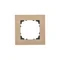 Simon 55 WMDZ-0110xZ-189 Cadre Nature Simple ; Champagne Inox