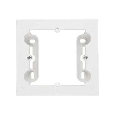 Simon 55 WMDZ-202xxx-111 Einzel-Aufputzdose für LINE/DUO-Rahmen. Höhe: 40 mm; Mattweiß