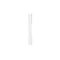 Simon 55 WMDZ-612xxx-111 Frame end cap without bridge - only snap-on mounting to the frame; Matte white