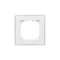 Simon 55 WMDZ-TRD1.163-111 Telaio singolo DUO; bianco, base cromata
