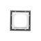 Simon 55 WMDZ-TRD1.163-111 Telaio singolo DUO; bianco, base cromata