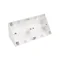 Simon 55 WMTP-NR2xxxxx-111 2-gang corner surface-mounted box for LINE/DUO frames; Matte white