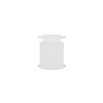 Simon 55 WMYZ-500005-111 RJ45/RJ12 plug hole cover for telecommunications socket; Matte white