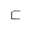 Simon 55 WMYZ-500005-149 RJ45/RJ12 plug hole cover for telecommunications socket; Matte black