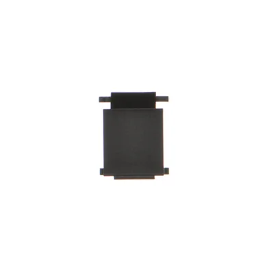 Simon 55 WMYZ-500005-149 RJ45/RJ12-Steckerabdeckung für Telekommunikationsbuchsen; Mattschwarz