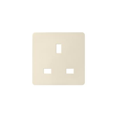 SIMON 82 DETAIL Cover for UK socket mechanism 75423-39 cream