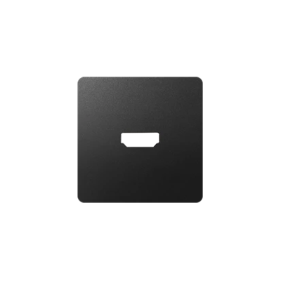 SIMON 82 DETAIL Graphite cover for the HDMI socket