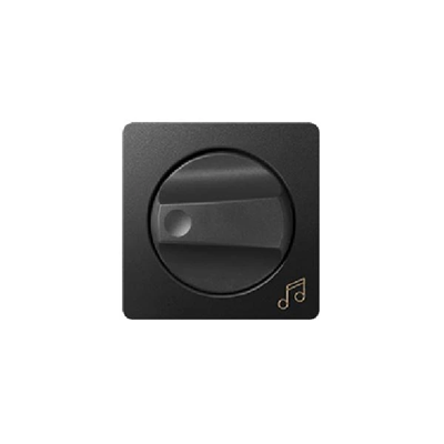 SIMON 82 DETAIL Graphite cover with knob for volume control