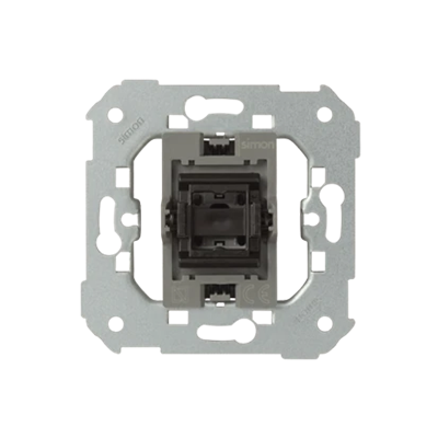 SIMON 82 DETAIL Opening button (mechanism) 10AX 230V 1 click