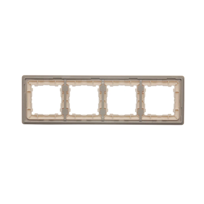SIMON 82 DETAIL ORIGINAL-mono 4-fold cream frame with a cream base