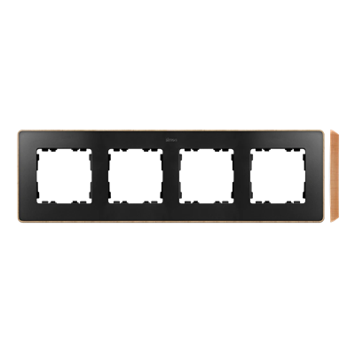 SIMON 82 DETAIL SELECT-wood 4-fold graphite frame with wood base