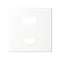 Simon 82 W8-201296-030-XXXX Couvercle pour chargeur USB type A+C ; blanc