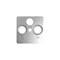 Simon 82 W8-2037-93xxx-xxxx R-TV-SAT-Buchsenabdeckung; Aluminium
