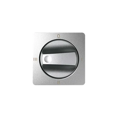 Simon 82 W8-2079-93xxx-xxxx Abdeckung für Drehschalter (4 Positionen); Aluminium