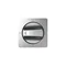 Simon 82 W8-2079-93xxx-xxxx Abdeckung für Drehschalter (4 Positionen); Aluminium