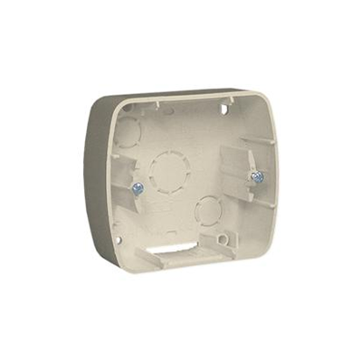 SIMON AKORD Single surface-mounted box IP20 beige